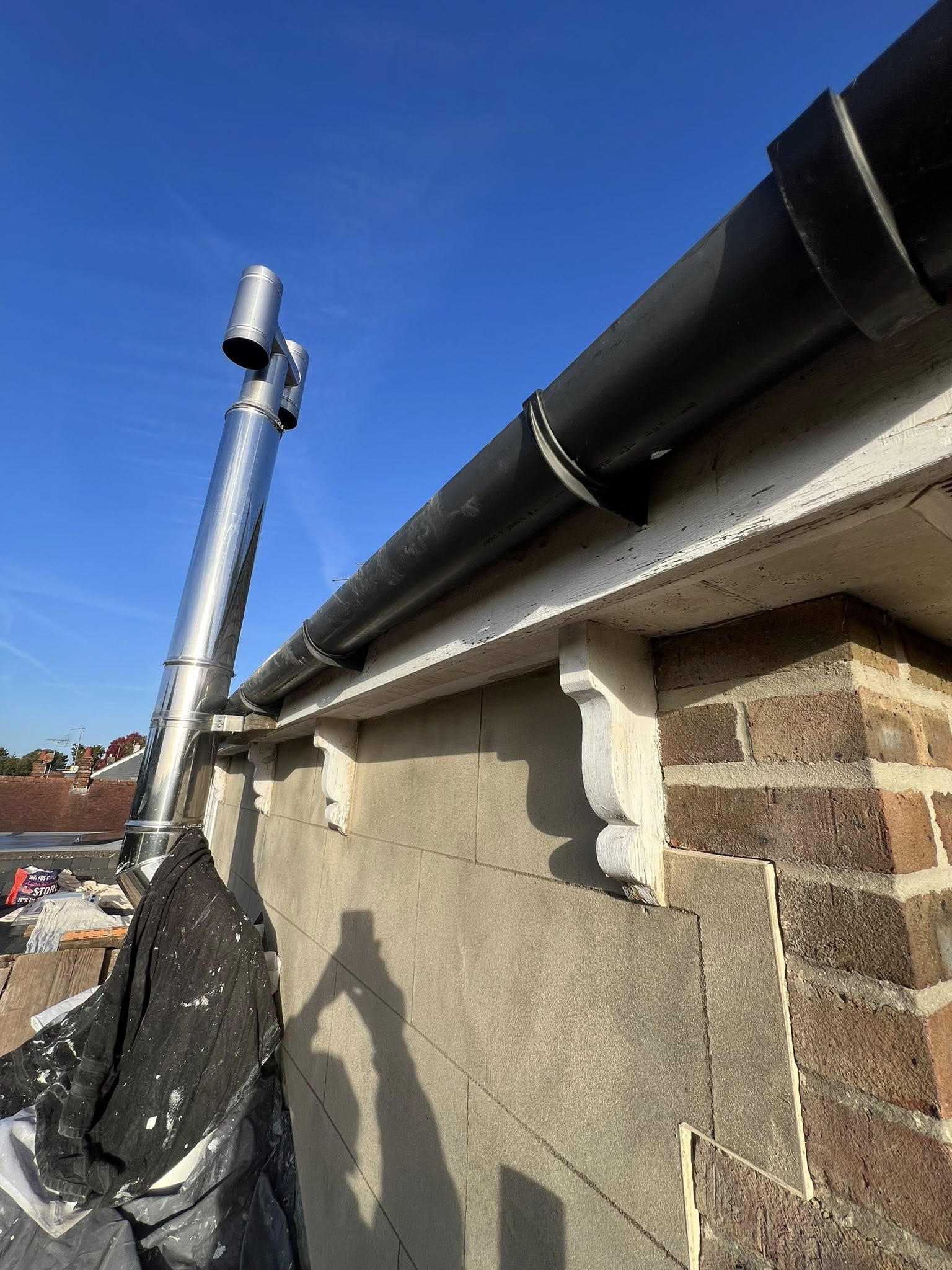 Drainpipe installation